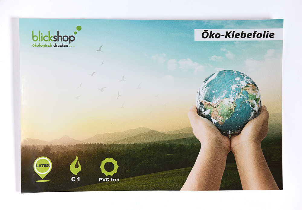 Oeko-Klebefolie-Druckmuster