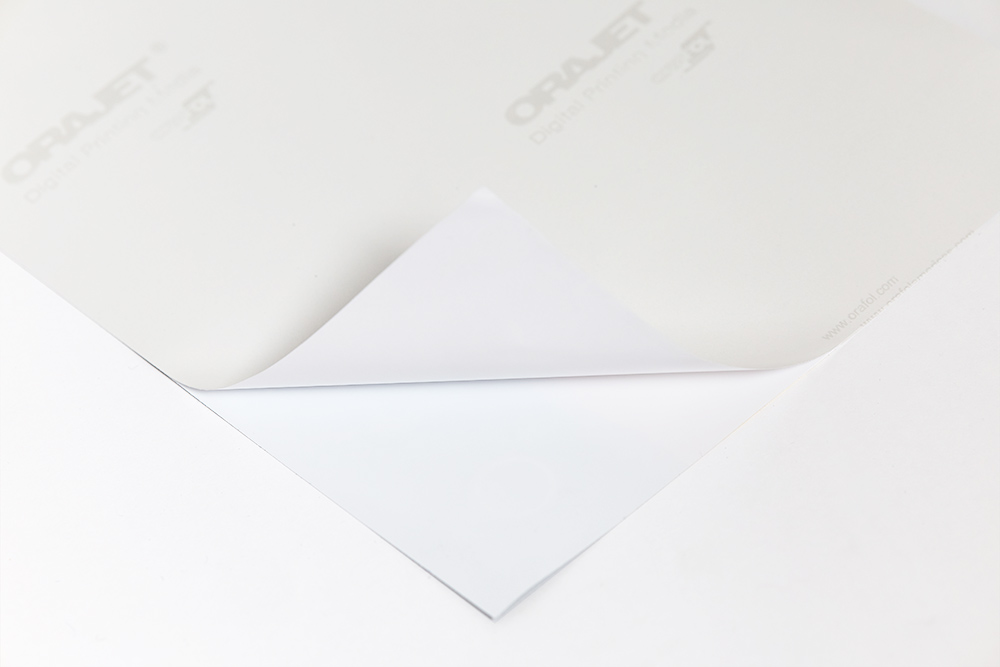 Klebefolie-Materialmuster